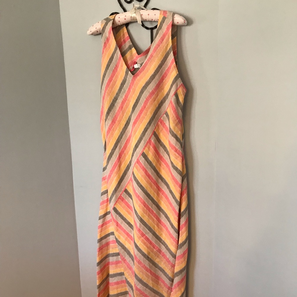 Linen dress by jjill only worn once